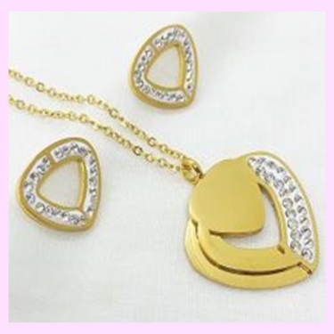 Timeless Glamour, 18K Gold-Plated, Stainless Steel Jewelry, Gold Plating, Buy Timeless Glamour Online